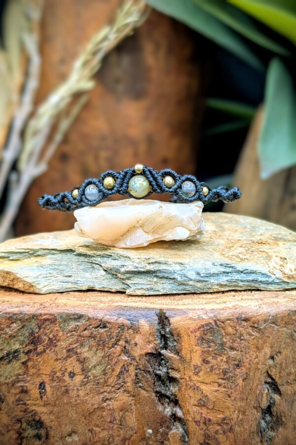 Bracelet Labradorite – bijou artisanal personnalisable