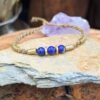 Bracelet Lapis Lazuli – bijou artisanal personnalisable
