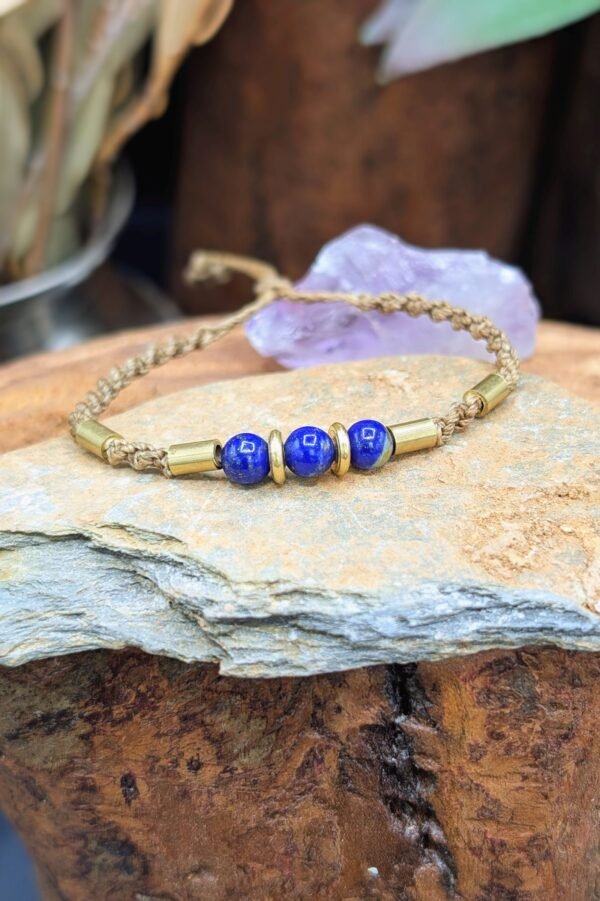Bracelet Lapis Lazuli – bijou artisanal personnalisable