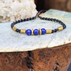 Bracelet Lapis Lazuli – bijou artisanal personnalisable