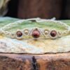 Bracelet Oeil de taureau – bijou artisanal personnalisable